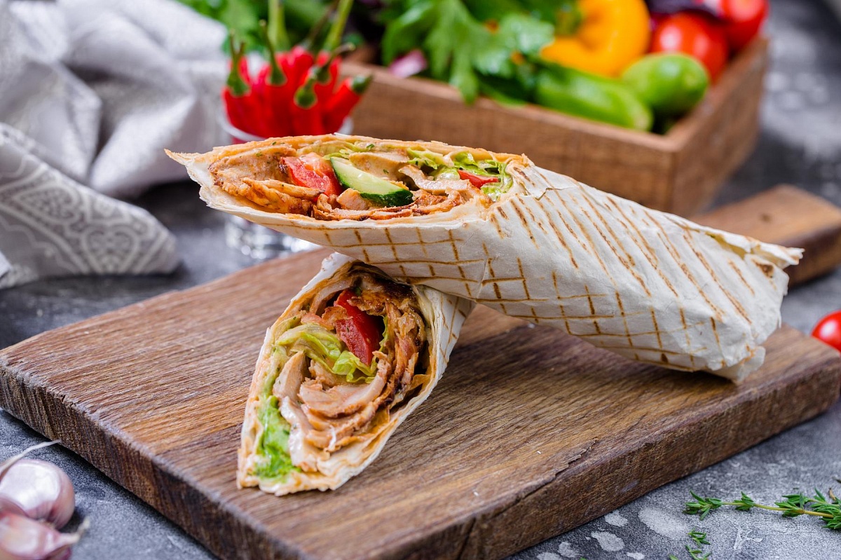 What is shawarma called in different parts of the world?